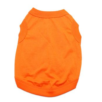 Barking Basics Dog Tank Shirt - Orange