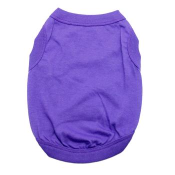 Barking Basics Dog Tank Shirt - Purple