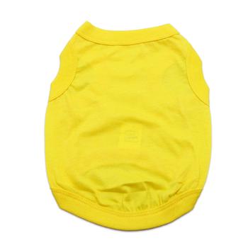 Barking Basics Dog Tank Shirt - Yellow