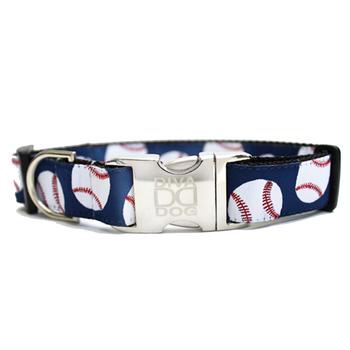 Baseball Dog Collar by Diva Dog