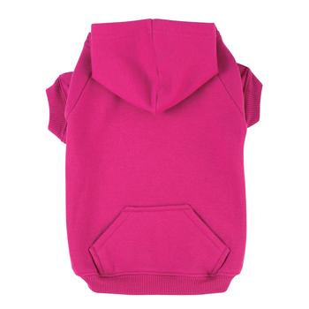 Basic Dog Hoodie - Raspberry Sorbet