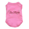 Be Mine Rhinestone Dog Tank - Light Pink