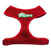 Believe Mesh Dog Harness - Red