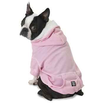 Bentley's Fur Trimmed Hoodie - Pink