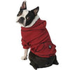 Bentley's Fur Trimmed Hoodie - Red