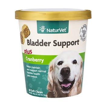 Bladder Support with Cranberry Soft Pet Chew by NaturVet