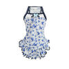 Blue Rose Dog Dress by Hip Doggie