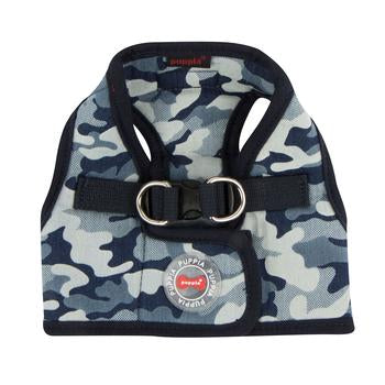 Bobby Dog Harness Vest by Puppia - Navy Camo