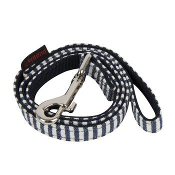 Bobby Dog Leash by Puppia - Striped Navy