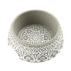 Boho Medallion Dog Bowl by TarHong - Taupe