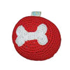 Bone Crochet Ball Toy by Dogo - Red