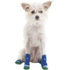 Argyle Slipper Dog Socks - Blue
