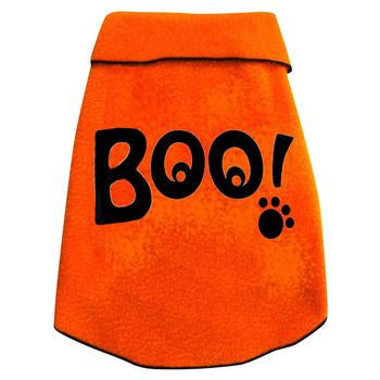 Boo Eyes Dog Pullover - Orange