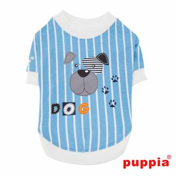 Boomer Dog Shirt by Puppia - Blue