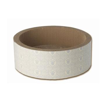 Boot's Cat Scratcher - Taupe/Gray Paw