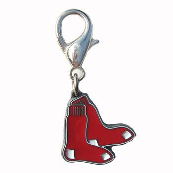 Boston Red Sox Logo Dog Collar Charm