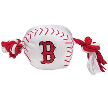Boston Red Sox Nylon Plush Baseball Rope Toy