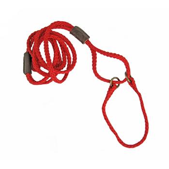 Braided Martingale Show Lead - Red