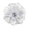 Bridget Rosette Dog Bow By Pinkaholic - Ivory