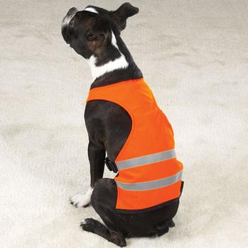 Bright and Reflective Safety Vest - Orange