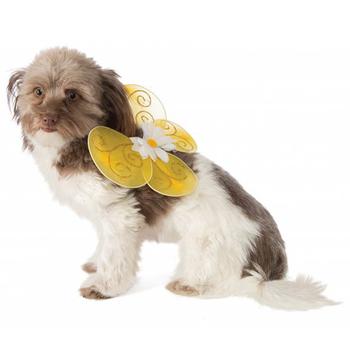 Bumble Bee Fairy Wings Dog Costume - Yellow