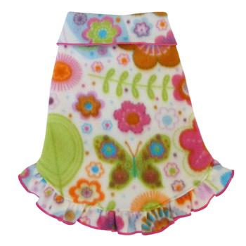 Butterfly Flower Dog Pullover Dress