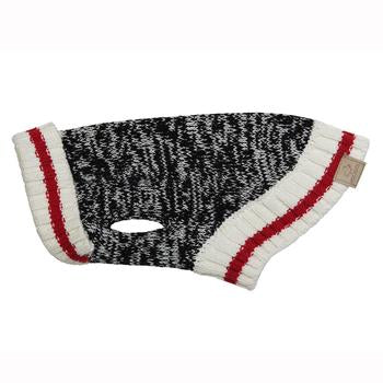 Cabin Dog Sweater by RC Pet - Black Melange