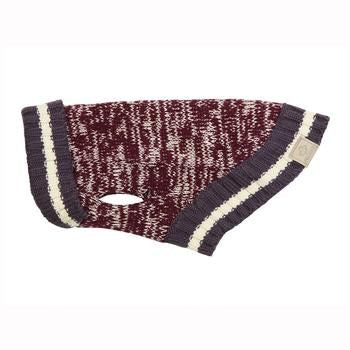 Cabin Dog Sweater by RC Pet - Burgundy Melange