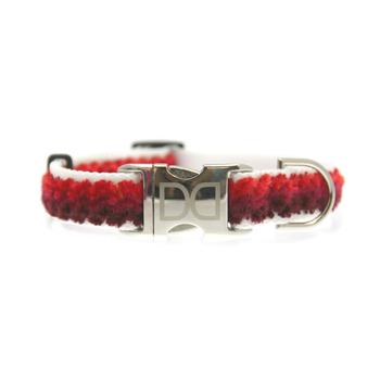 Cabo Dog Collar by Diva Dog - Sunset Red