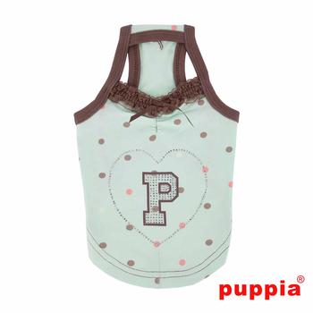 Cadence Dog Tank by Puppia - Brown