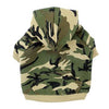 Camo Dog Hoodie - Green