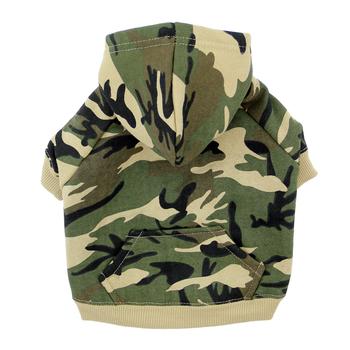 Camo Dog Hoodie - Green