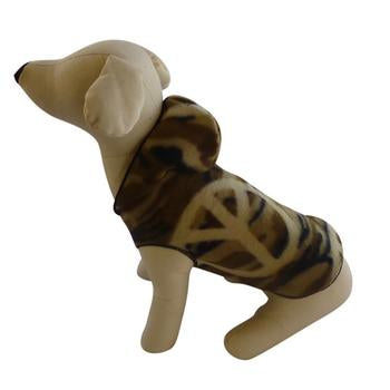 Camouflage Peace Hooded Dog Pullover