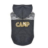 Camp Hooded Dog Shirt By Puppia - Grey