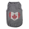 Canada Dog T-Shirt by Parisian Pet - Gray