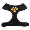 Candy Corn Halloween Dog Harness - Black