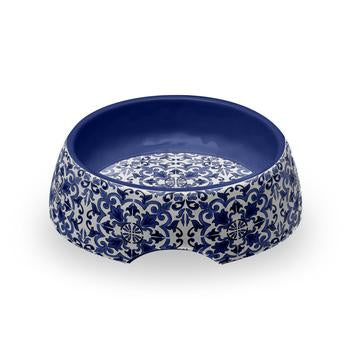 Canyon Clay Indigo Pet Bowl by TarHong