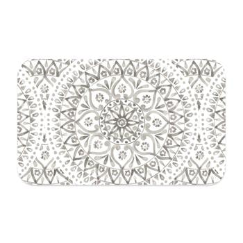 Boho Medallion Pet Placemat by TarHong - Taupe