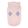 Carys Hooded Dog Shirt by Pinkaholic - Indian Pink - 4 Pet Supply