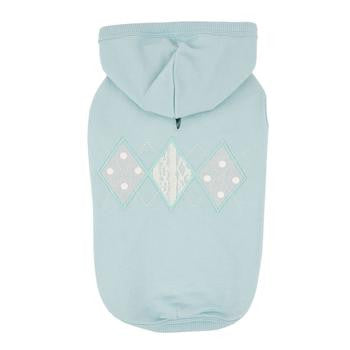 Carys Hooded Dog Shirt by Pinkaholic - Mint - 4 Pet Supply