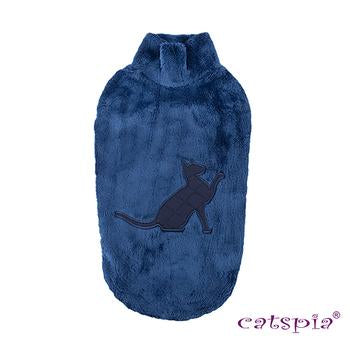 Castor Cat Sweater by Catspia - Navy