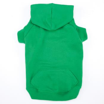 Casual Canine Basic Dog Hoodie - Green