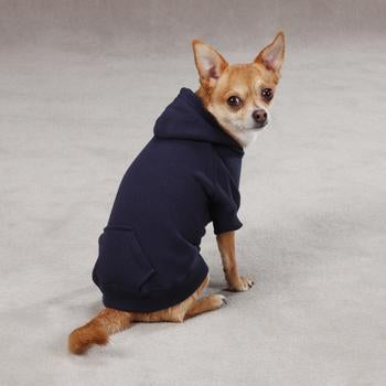 Casual Canine Basic Dog Hoodie - Navy