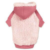 Casual Canine Cozy Fleece Dog Hoodie - Pink