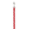 Casual Canine Pooch Pattern Dog Leash - Red Bone