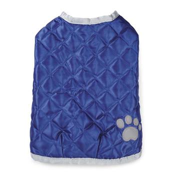 Casual Canine Quilted Nor'Easter Dog Coat - Blue