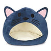 Cat is Good Cat Cave Bed - Blue