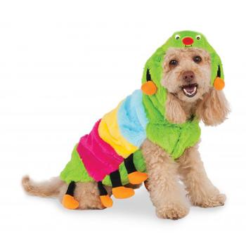 Caterpillar Dog Hoodie Costume