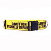 Caution Dog Collar by Yellow Dog - Visually Impaired