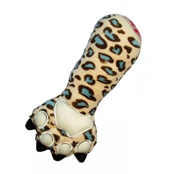 Cheetah Claw Plush Dog Toy by Hip Doggie